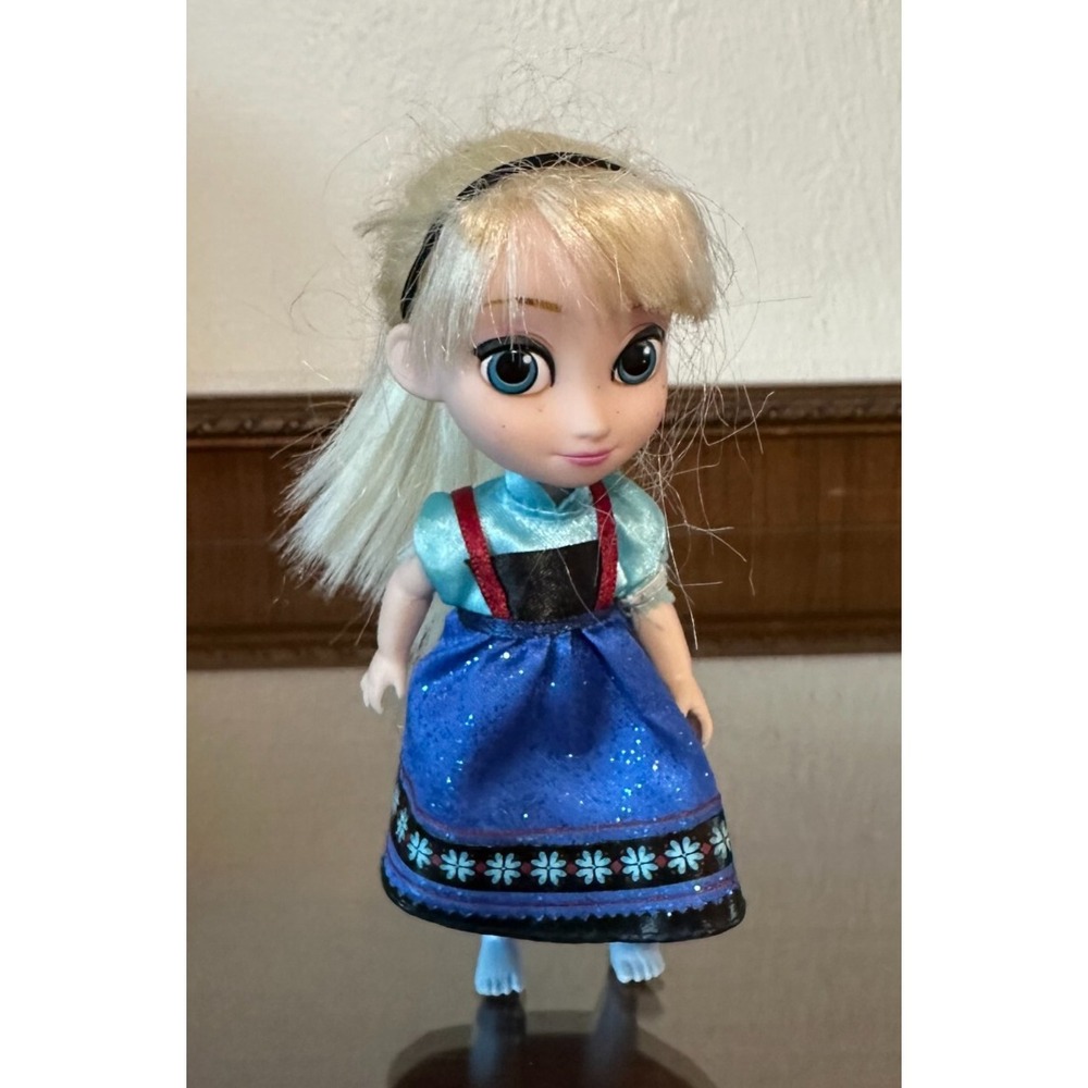 DISNEY ANIMATORS COLLECTION 5" PRINCESS ELSA FROZEN TOY‎ FIGURE